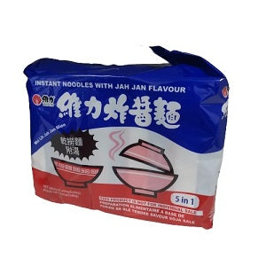 WL INSTANT ZHAJIANG NOODLE 5PK  维力炸酱面5连包