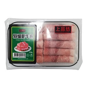 SPF BEEF SLICE 250G  上品坊特级肥牛卷250克