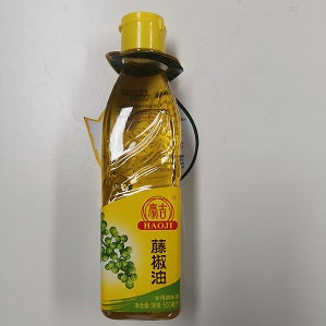 HAOJI GREEN PEPPER OIL 500ML  豪吉藤椒油500毫升