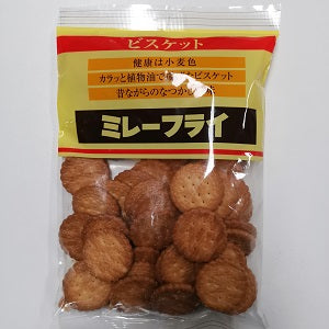 HIRANO MIRE FRIED BISCUIT 145G  日本圆形小饼干145克