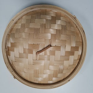 BAMBOO STEAMER 12 INCH LID/EA  竹制蒸笼盖12寸/个