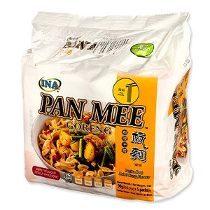 INA PAN MEE DRY CURRY 5PK  INA咖喱干捞板面5包