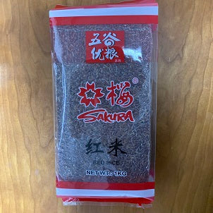 SAKURA RED RICE 1KG  樱花红米1公斤