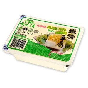 EVERGREEN SILKEN TOFU 300G  长青嫩滑豆腐300克