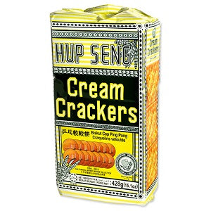 HUP SENG CREAM CRACKER 428G  乒乓较较饼428克