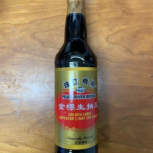 PRB GOLD LIGHT SOY SAUCE 600ML  珠江桥金标生抽王600毫升