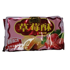 XFJ STRAWBERRY CAKE 184G  徐福记草莓酥184克