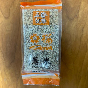 SAKURA PEARL BARLEY 400G  樱花薏米400克