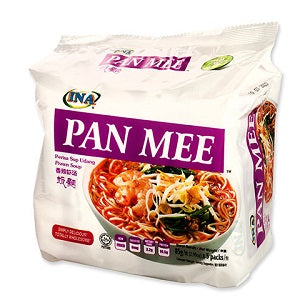 INA PAN MEE PRAWN SOUP 5PK  INA香辣虾汤面5包