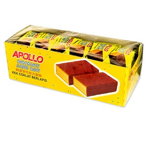APOLLO CHOC LAYER CAKE 24PK  阿波罗巧克力蛋糕24入