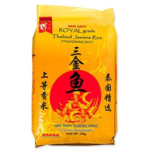 GOLDFISH JASMINE RICE 20KG  三金鱼茉莉香米20公斤