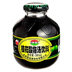 XYZ OSMANTHUS PLUM DRINK 300ML  信远斋桂花酸梅汤300毫升