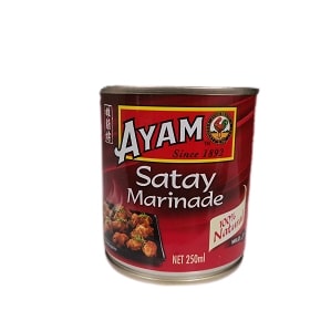 AYAM SATAY MARINADE 250ML  雄鸡牌马来西亚沙爹酱250毫升