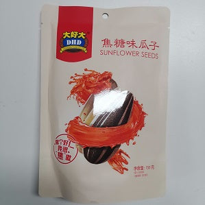 DHD S/FLOWER SEED CARAMEL 150G  大好大焦糖瓜子150克