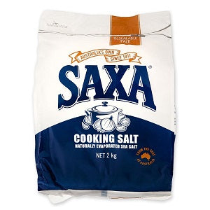 SAXA COOKING SALT 2KG  SAXA食用盐2公斤