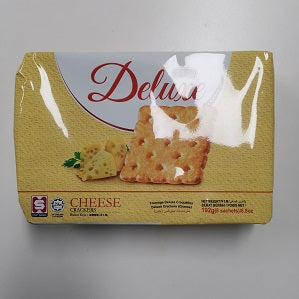 KERK DELUXE CRACKER CHEES 184G  迪乐斯芝士饼干184克