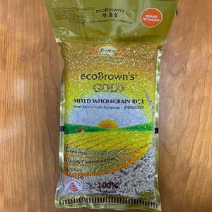 ECOBROWN'S MIXED WH/ RICE 1 KG  绿康宝全谷综合糙米1KG