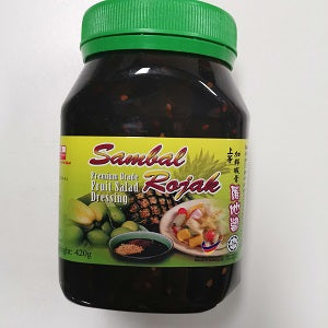 CKC ROJAK DRESSING 420G  钟金泉上等罗吔酱420克