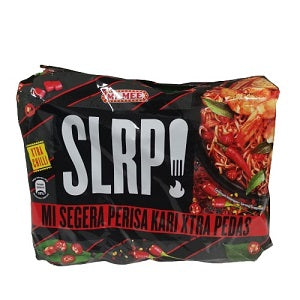 MAMEE SLRP NDL EXTRA SPICY 5PK  妈咪方便面加辣咖喱味5包装