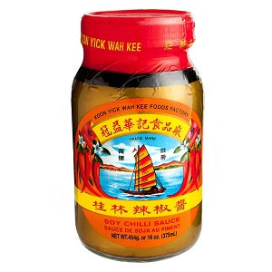 KYW SOY CHILLI SAUCE 454G  冠益华桂林辣椒酱454克