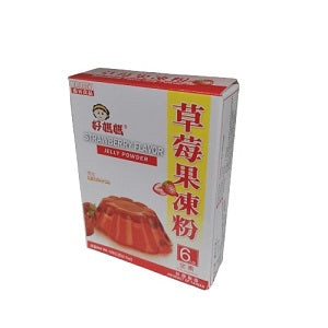 HS PUDDING POWDER S/BERRY 105G  惠升好妈妈草莓果冻粉105克