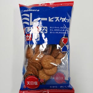 NOMURA MILLET BISCUITS 130G  日本海盐小饼干130克