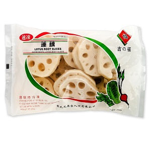 JZF LOTUS ROOT SLICE 400G  吉之福冻莲藕片400克