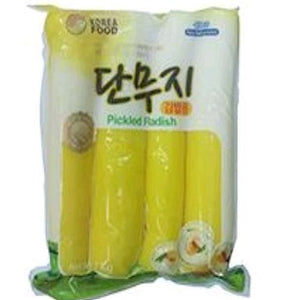 KOREA FOOD PICKLED RADISH 1KG  韩国腌渍萝卜1公斤