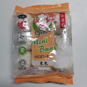 GEMIE MINI BUNS VEGETABLE 270G  奇美冷冻菜包子270克