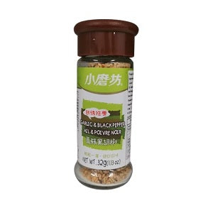 XMF GARLIC&PPR POWDER 32G  小磨坊香蒜黑胡椒粉32克