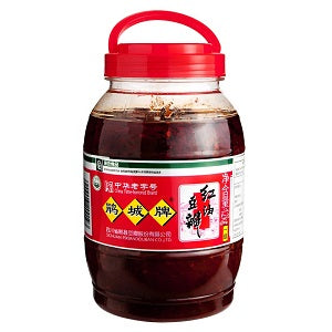 JC HOT CHILLI BEAN PASTE 1.2KG  鹃城红油豆瓣酱1.2公斤