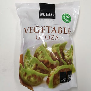 KB'S VEGETABLE GYOZA 1KG  KB'S蔬菜饺子 1公斤