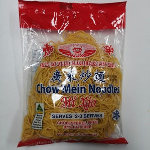 TAK ON CHOW MIEN NOODLE 375G  德安广东炒面375克