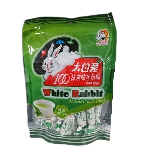 WHITE RABBIT CANDY MATCHA 150G  大白兔抹茶牛奶糖150克