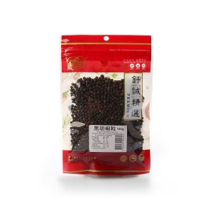 QCBW BLACK PEPPER WHOLE 100G  钎诚佰味黑胡椒粒100克