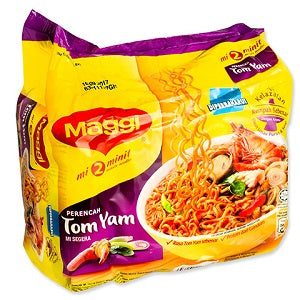 MAGGI INST NDL TOM YAM 5PK  美极冬阴功即食面5连包