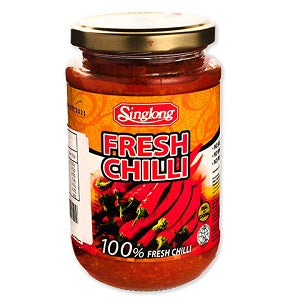 SINGLONG FRESH CHILLI 340G  兴隆新鲜辣椒酱340克