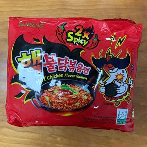 SY X2 HOT CHICKEN NDL 5PK  韩国超辣火鸡面特辣味5连包