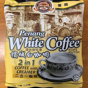 CT PENANG WHITE COFFEE 450G  咖啡树二合一摈城白咖啡450克