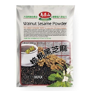 MYS WALNUT SESAME POWDER 300G  马玉山核桃黑芝麻粉300克