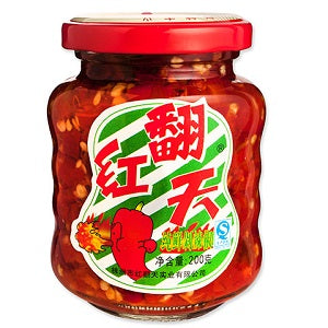 HFT PRSV RED CHILLI 200G  红翻天纯鲜剁辣椒200克