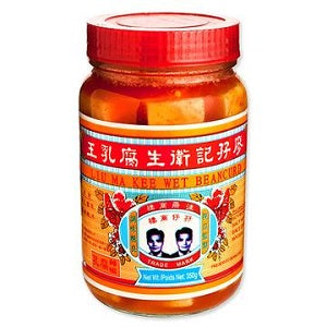 LMJ PRSV BEANCURD CHILLI 350G  廖孖记辣椒腐乳王350克