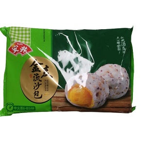 AJ CUSTARD OAT BUN 300G  安井金麦流沙包300克