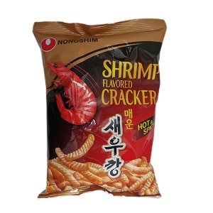 NONGSHIM SHRIMP CRACKER HOT75G  农心农心虾条(辣味)75G