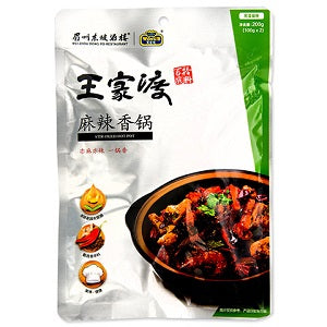 WJD HOT POT BASE STIR-FRY 200G  王家渡麻辣香锅料200克