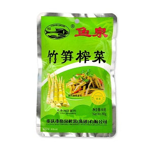 YQ PRESERVED BAMBOO 80G  鱼泉竹笋榨菜80克