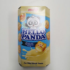 MEIJI HELLO PANDA MILK 50G  美即熊猫饼干牛奶味50G