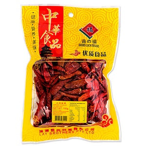 JZF DRIED CHILLI 100G  吉之福小辣椒干100克