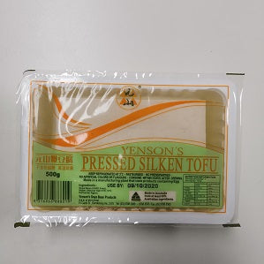 YENSONS PRESS SILKEN TOFU 500G  元山嫩豆腐500克