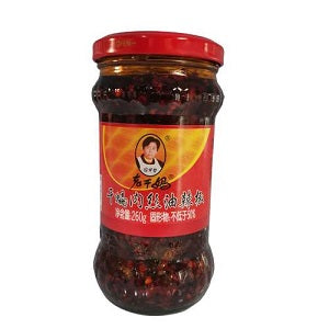 LGM PORK CHILLI OIL 260G  老干妈干煸肉丝油辣椒260克